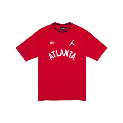 Atlanta Braves Premium Scarlet Ribbed T-Shirt