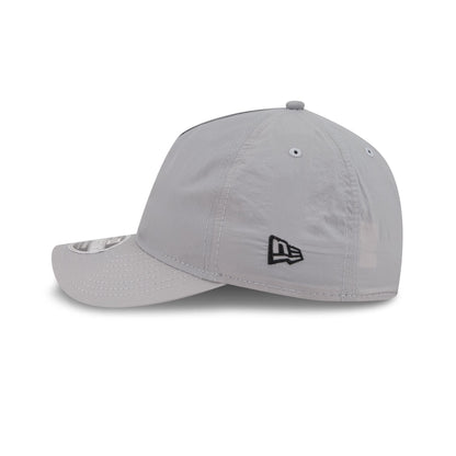 New Era Cap Black Platinum Tier Crinkle Nylon 9FORTY M-Crown A-Frame Snapback Hat