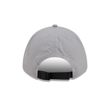 New Era Cap Black Platinum Tier Crinkle Nylon 9FORTY M-Crown A-Frame Snapback Hat