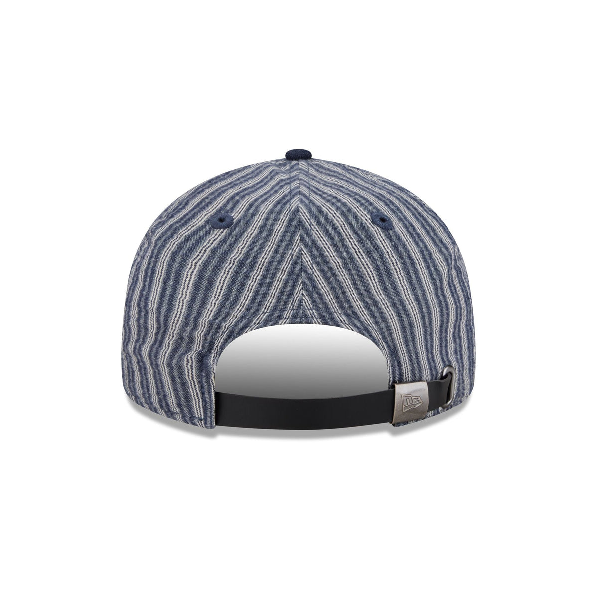 New Era Cap Gold Tier Linen Pinstripe Retro Crown 9FIFTY Adjustable Hat