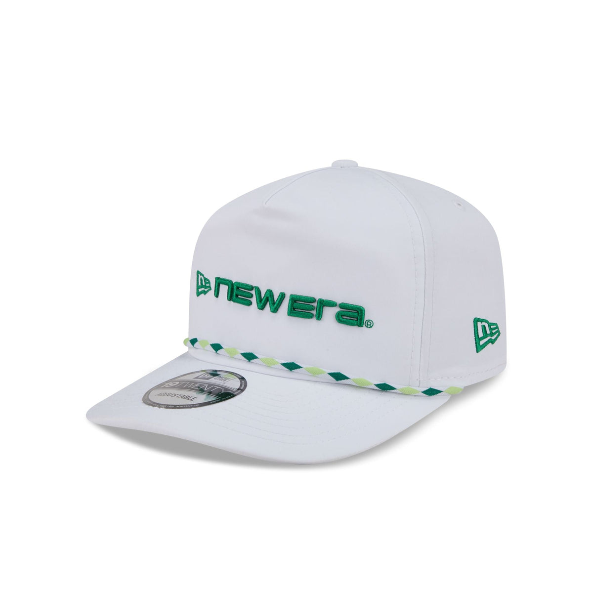 New Era Cap White Multicolor Rope 19TWENTY Adjustable Hat