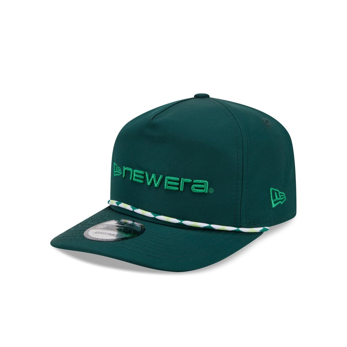 New Era Cap Green Multicolor Rope 19TWENTY Adjustable Hat