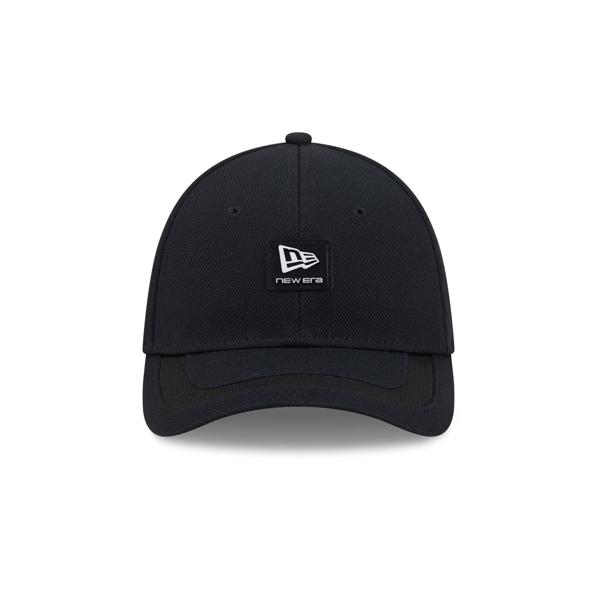 New Era Cap Black Cotton 39THIRTY M-Crown Stretch Fit Hat
