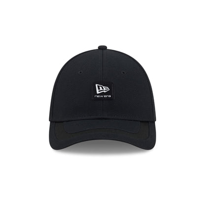 New Era Cap Black Cotton 39THIRTY M-Crown Stretch Fit Hat