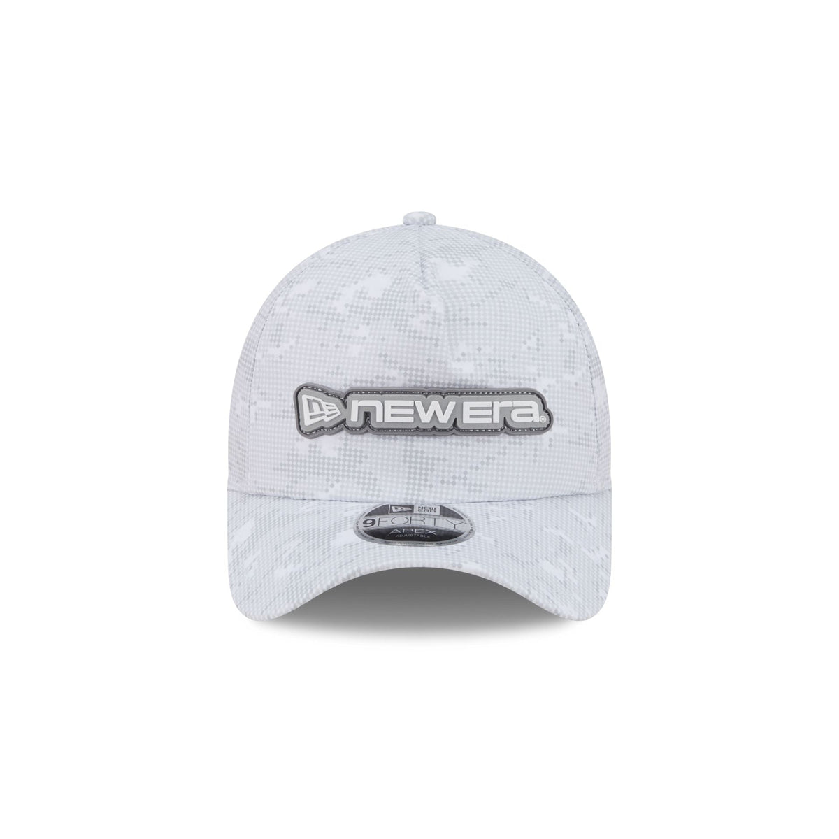 New Era Cap White Digi Camo 9FORTY APEX Adjustable Hat