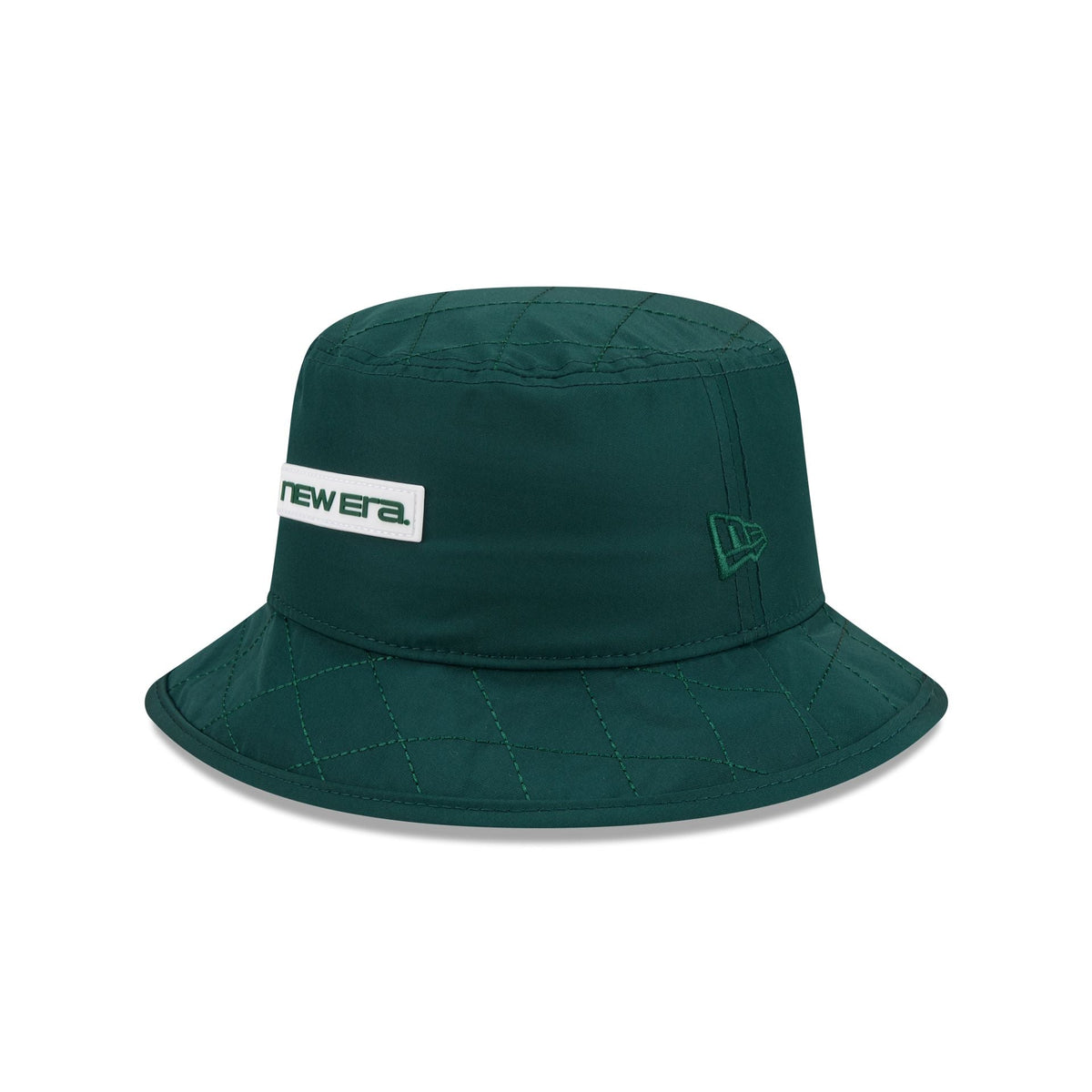 New Era Cap Green Quilted Bucket Hat