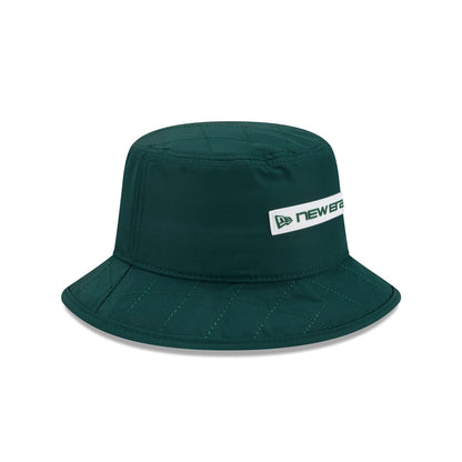 New Era Cap Green Quilted Bucket Hat