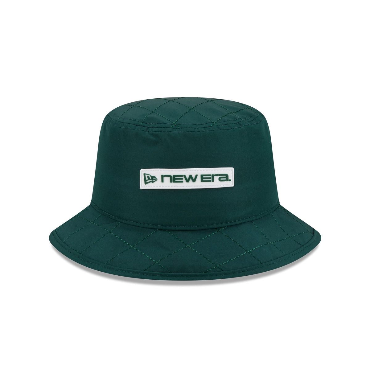 New Era Cap Green Quilted Bucket Hat