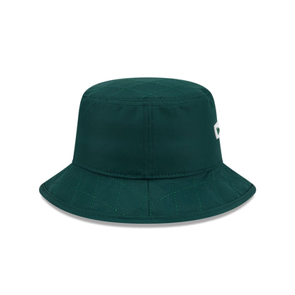 New Era Cap Green Quilted Bucket Hat