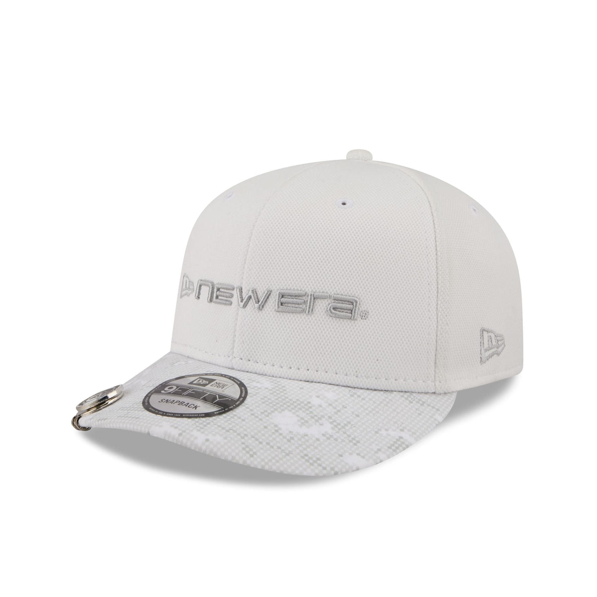 New Era Cap Digi Camo Visor White 9FIFTY Snapback Hat