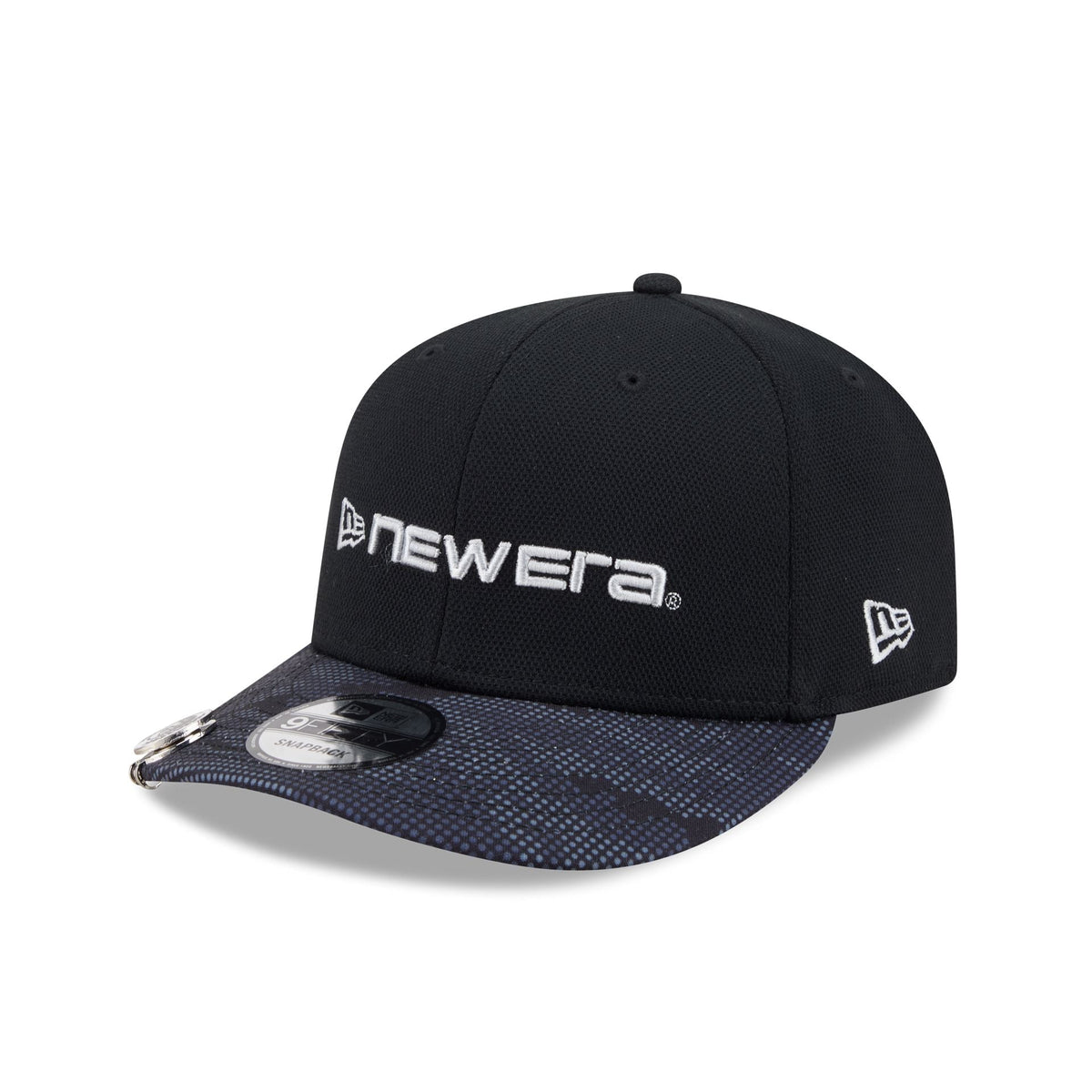 New Era Cap Digi Camo Visor Black 9FIFTY Snapback Hat