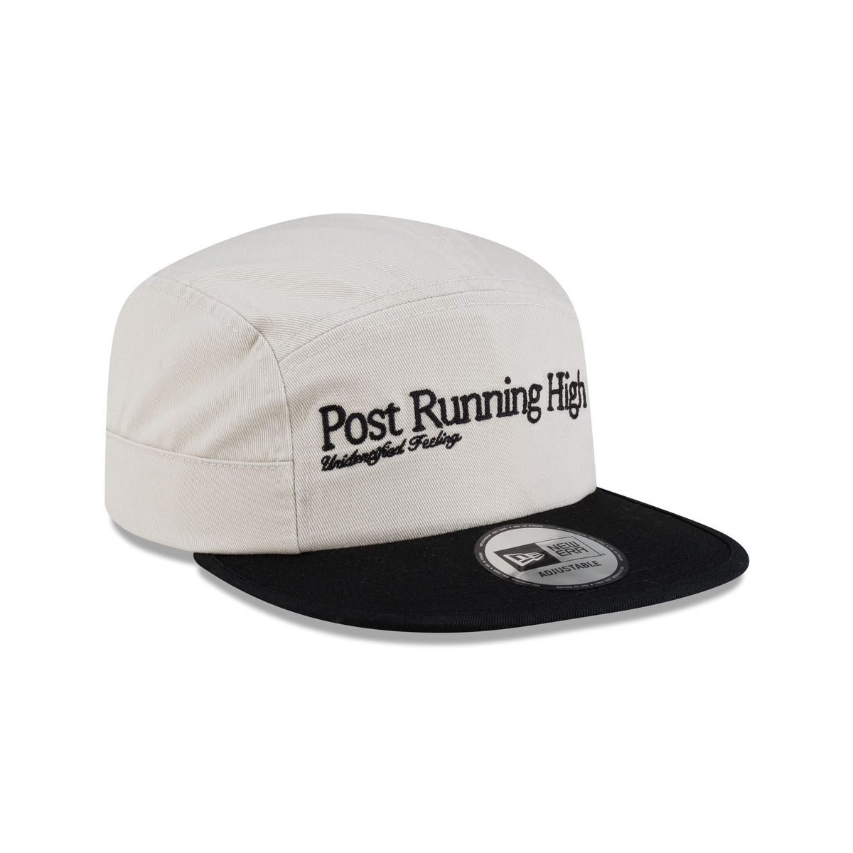 Hermanos Koumori Post Running High Script Stone Camper Adjustable Hat