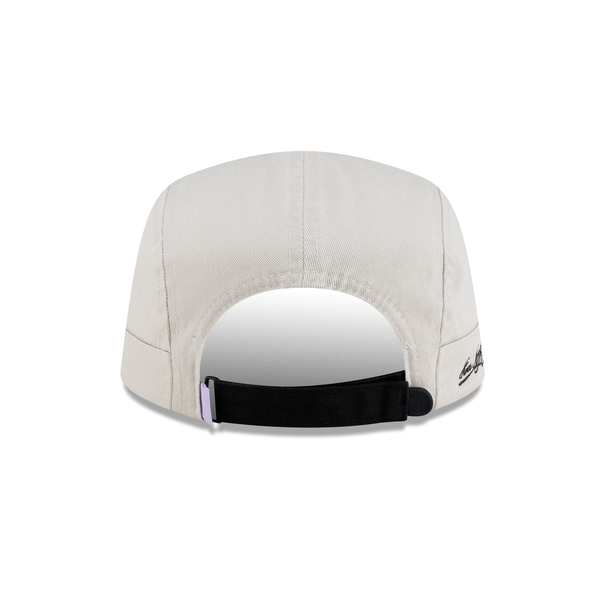 Hermanos Koumori Post Running High Script Stone Camper Adjustable Hat
