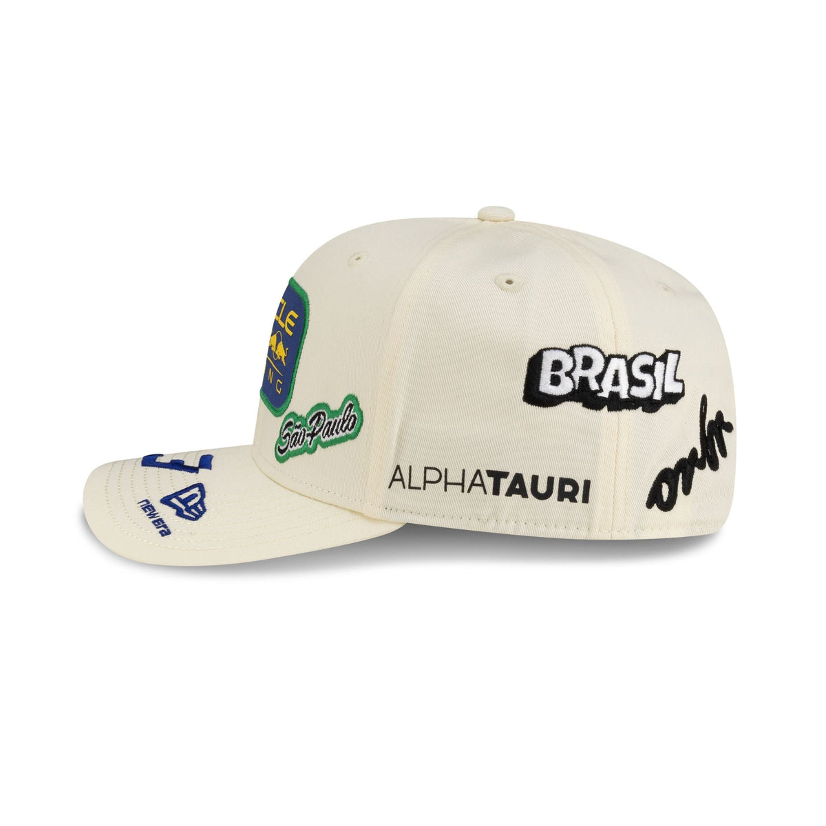 2026 Brazil Race Special Oracle Red Bull Racing Max Verstappen 9SEVENTY Stretch-Snap Hat