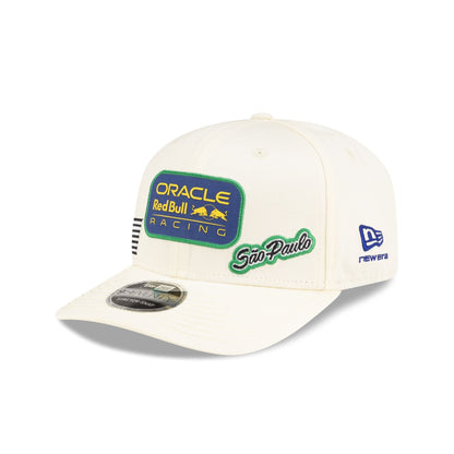 2026 Brazil Race Special Oracle Red Bull Racing Chrome White 9SEVENTY Stretch-Snap Hat