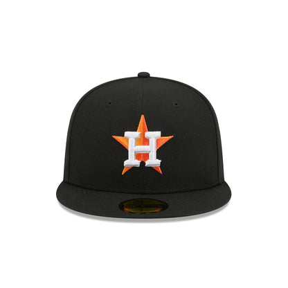 Houston Astros Black Basic 59FIFTY Fitted Hat