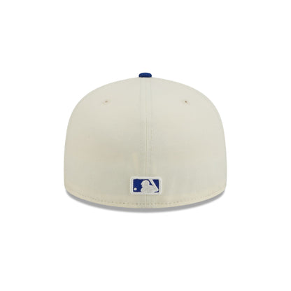 Chicago Cubs Chrome White Basic 59FIFTY Fitted Hat
