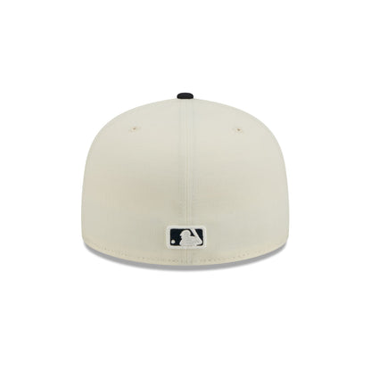 Houston Astros Chrome White Basic 59FIFTY Fitted Hat