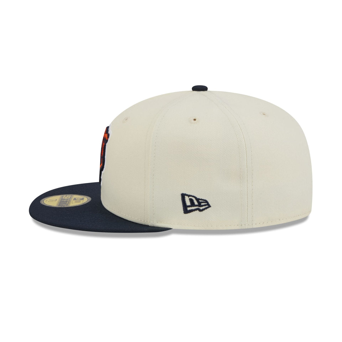Chicago Bears Chrome White Basic 59FIFTY Fitted Hat