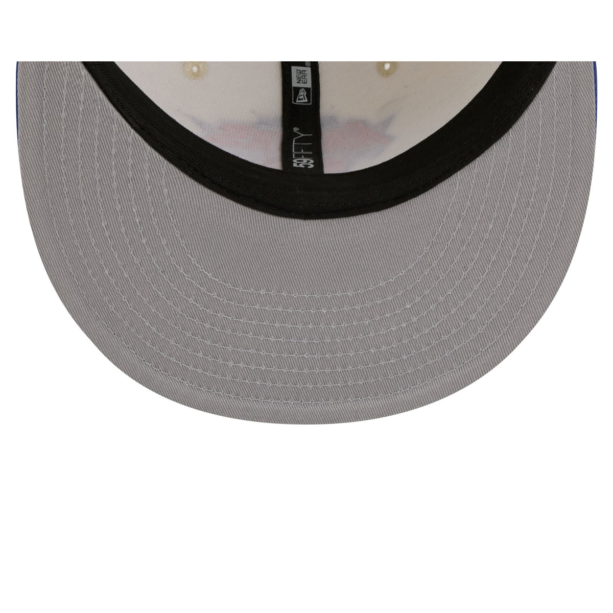 New York Knicks Chrome White Basic 59FIFTY Fitted Hat