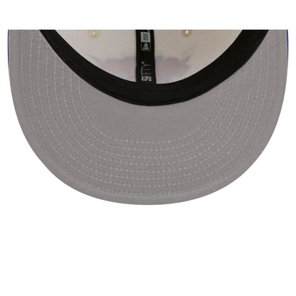 New York Knicks Chrome White Basic 59FIFTY Fitted Hat