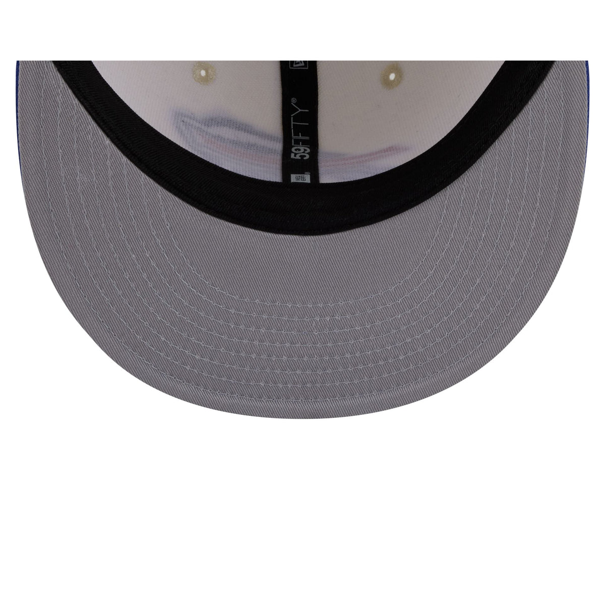 Buffalo Bills Chrome White Basic 59FIFTY Fitted Hat