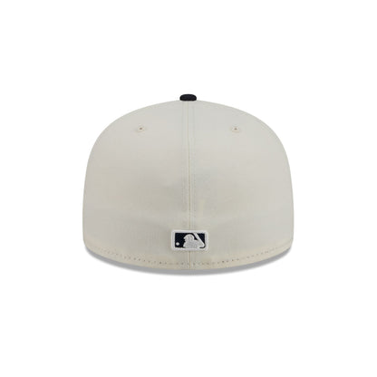 Atlanta Braves Chrome White Basic 59FIFTY Fitted Hat