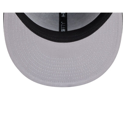 Baltimore Orioles Black and White Basic 59FIFTY Fitted Hat