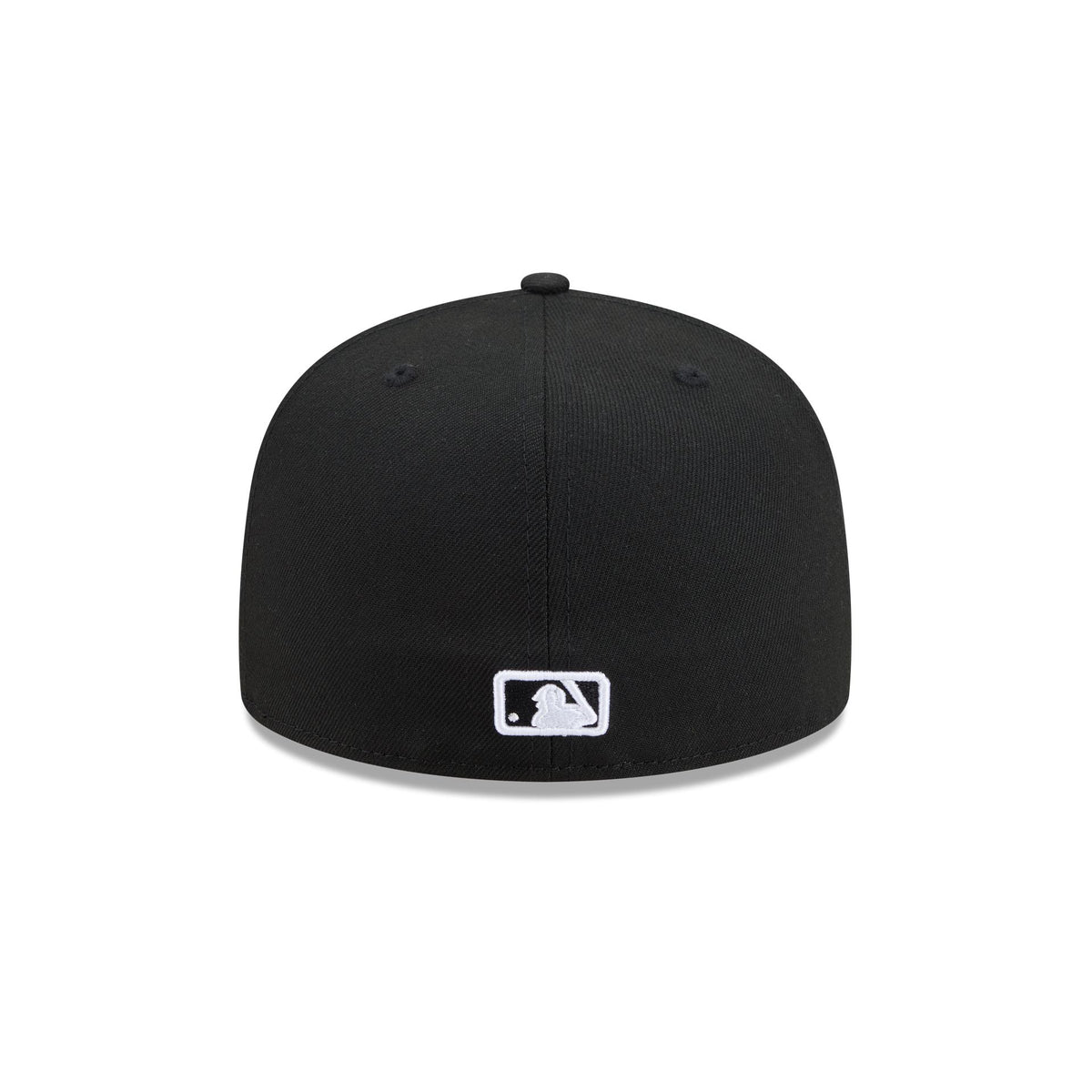 Cincinnati Reds Black and White Basic 59FIFTY Fitted Hat