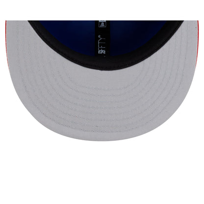 Atlanta Braves Premium Multi Logo 59FIFTY Fitted Hat