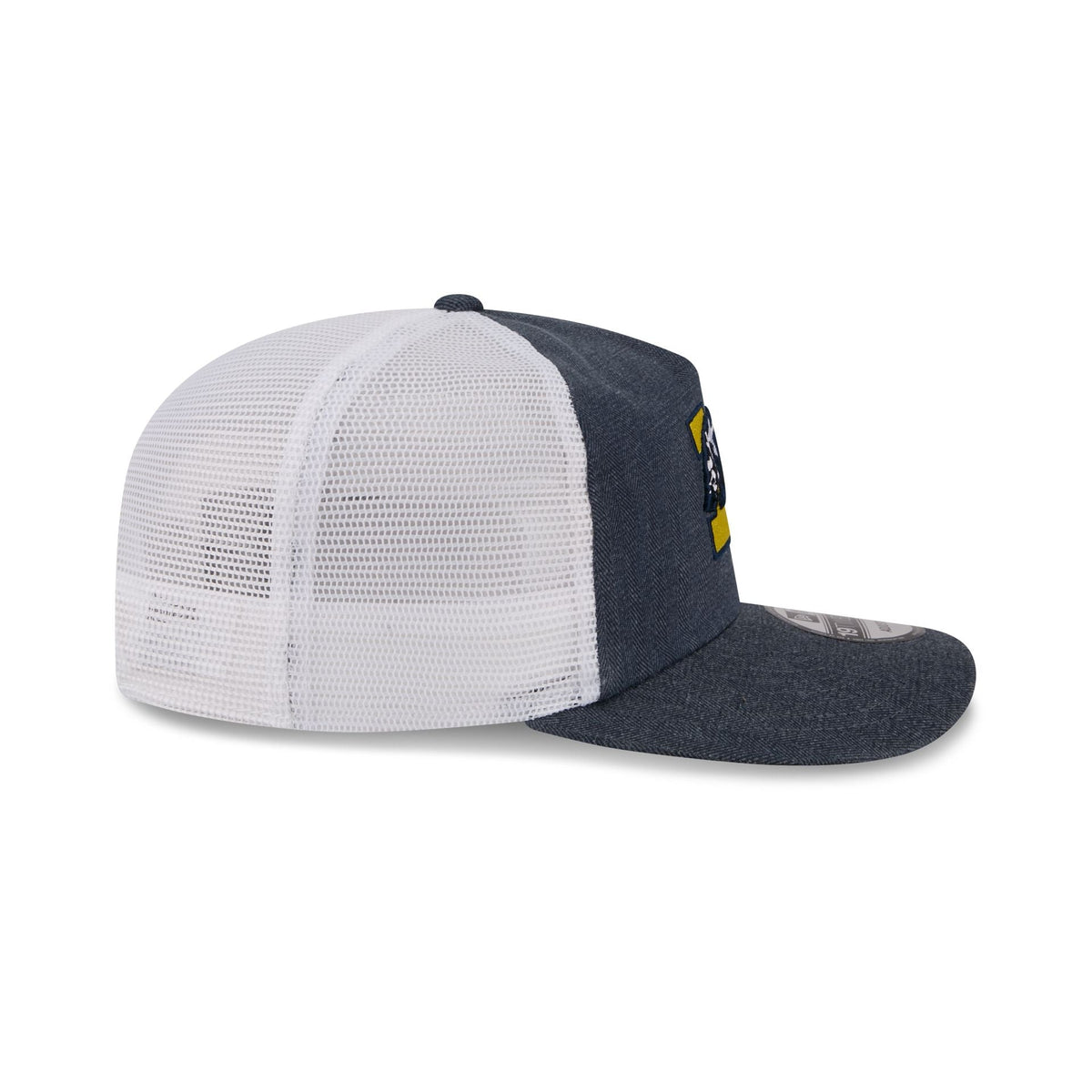 Michigan Wolverines Herringbone Team Colors 19TWENTY Trucker Hat