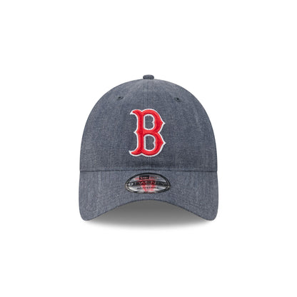 Boston Red Sox Herringbone Team Colors 9TWENTY Adjustable Hat