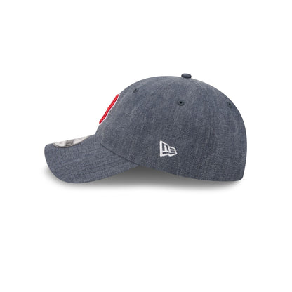 Boston Red Sox Herringbone Team Colors 9TWENTY Adjustable Hat