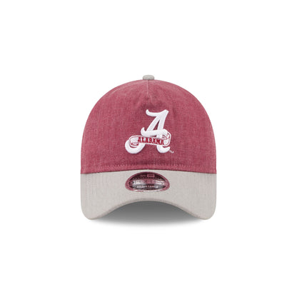 Alabama Crimson Tide Herringbone Team Colors 9TWENTY Adjustable Hat