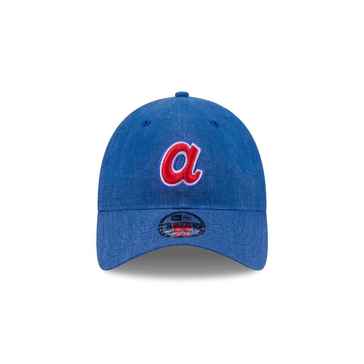 Atlanta Braves Herringbone Team Colors 9TWENTY Adjustable Hat