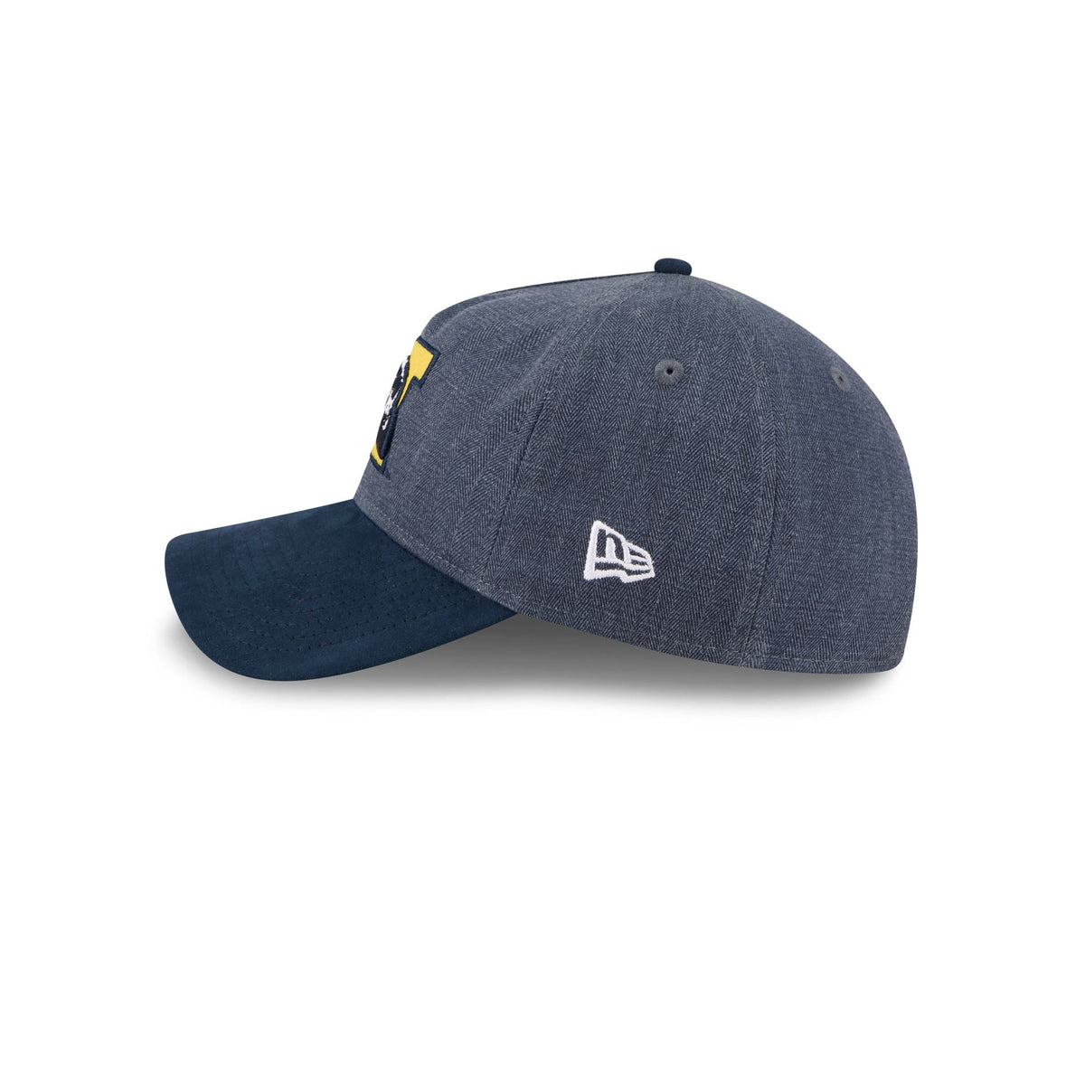 Michigan Wolverines Herringbone Team Colors 9TWENTY A-Frame Adjustable Hat