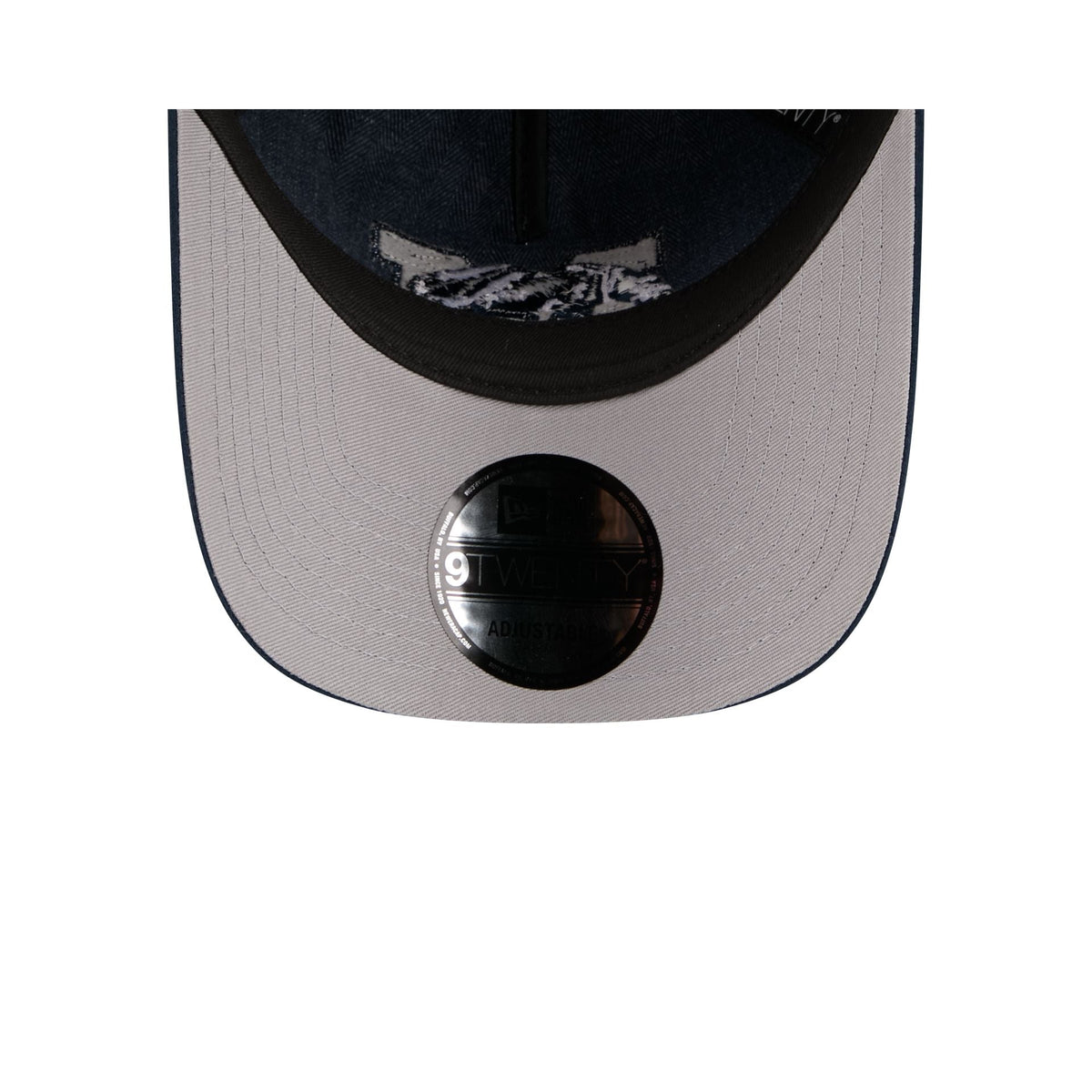 Michigan Wolverines Herringbone Team Colors 9TWENTY A-Frame Adjustable Hat