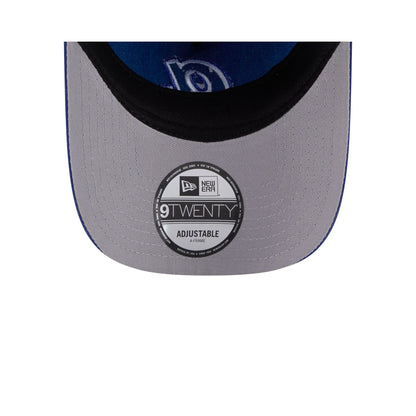 Atlanta Braves Herringbone Team Colors 9TWENTY A-Frame Adjustable Hat