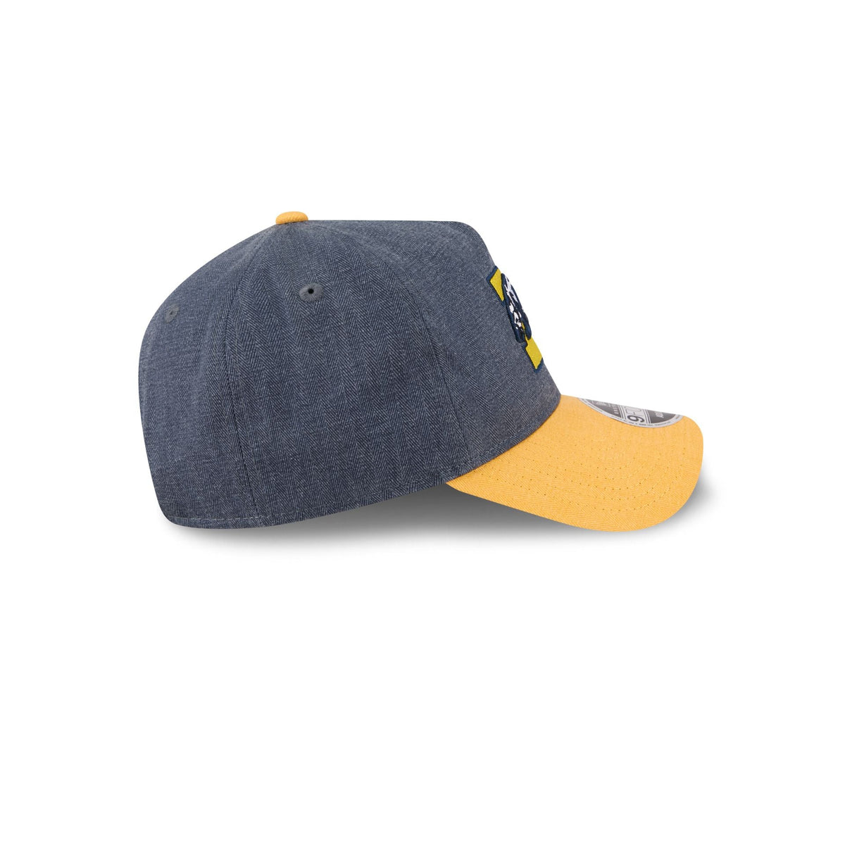 Michigan Wolverines Herringbone Team Colors 9FORTY A-Frame Adjustable Hat