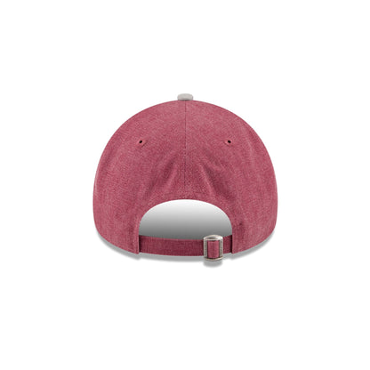 Alabama Crimson Tide Herringbone Team Colors 9FORTY A-Frame Adjustable Hat
