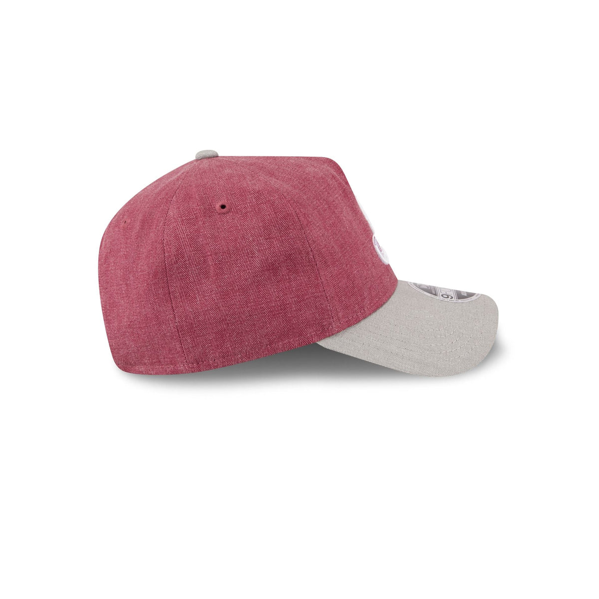 Alabama Crimson Tide Herringbone Team Colors 9FORTY A-Frame Adjustable Hat