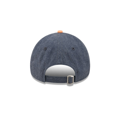 Detroit Tigers Herringbone Team Colors 9FORTY A-Frame Adjustable Hat