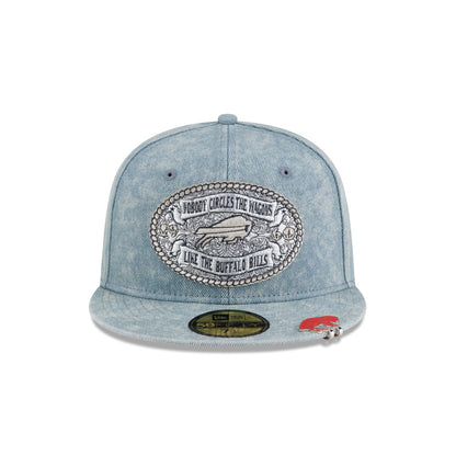 Buffalo Bills Dion Dawkins Design Lab Denim 59FIFTY Fitted Hat