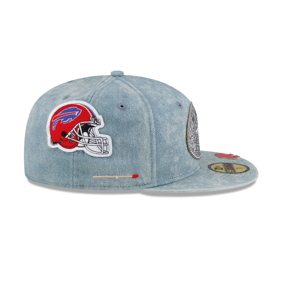 Buffalo Bills Dion Dawkins Design Lab Denim 59FIFTY Fitted Hat