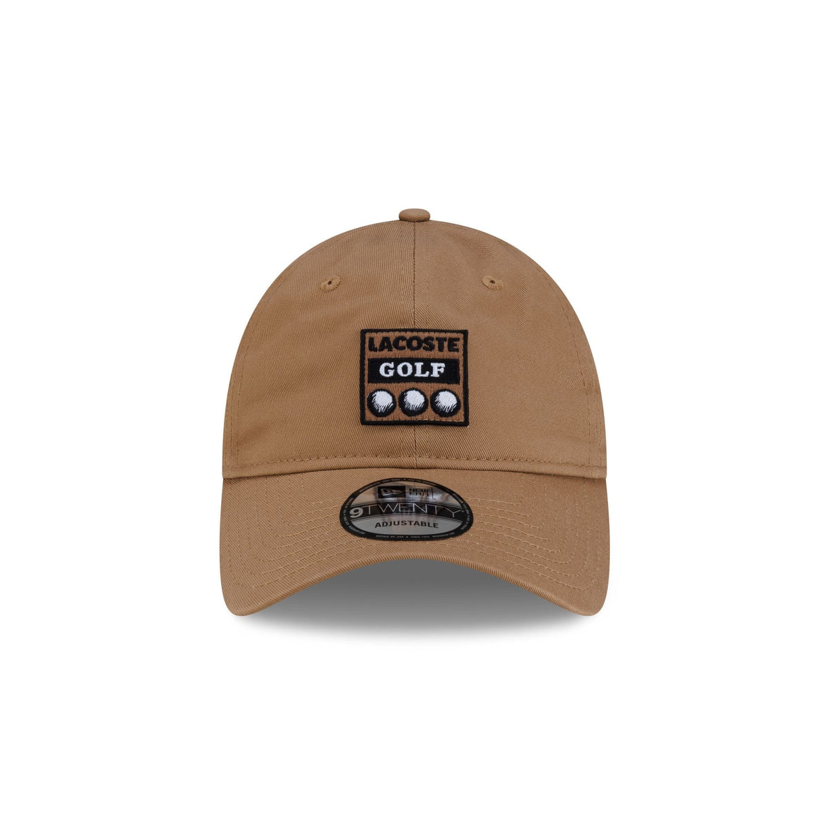 New Era Cap x Lacoste Golf Khaki 9TWENTY Adjustable Hat