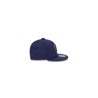 Milwaukee Brewers Authentic Collection Home Mini 59FIFTY Fitted Hat
