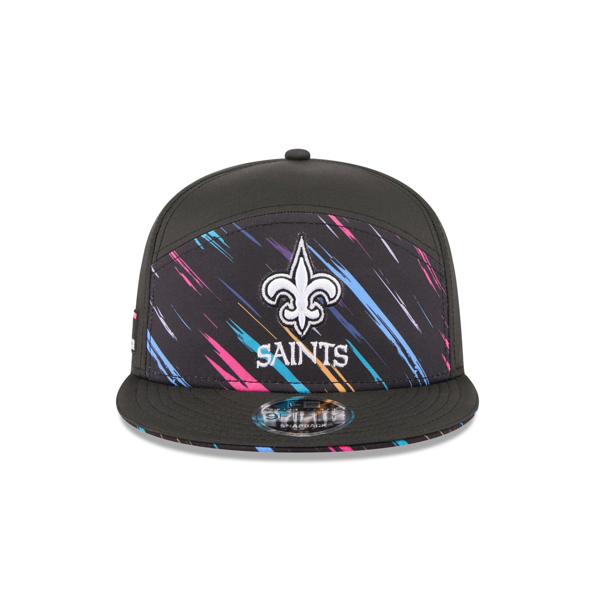 New Orleans Saints 2026 Crucial Catch Split Panel 9FIFTY Snapback Hat