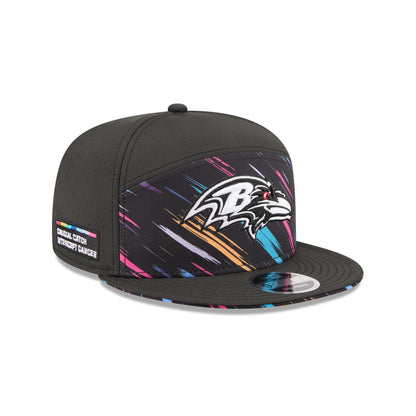 Baltimore Ravens 2026 Crucial Catch Split Panel 9FIFTY Snapback Hat