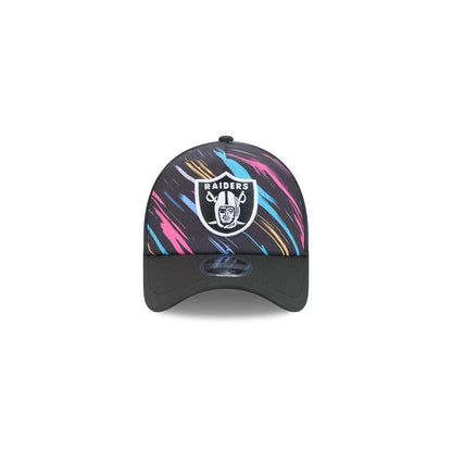 Las Vegas Raiders 2026 Crucial Catch Kids 9FORTY APEX Snapback Hat