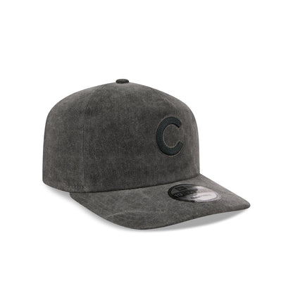 Chicago Cubs Black Pigment Dye 19TWENTY Snapback Hat